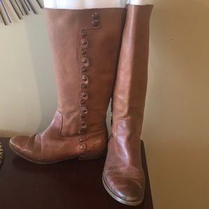 Nine West cognac boots